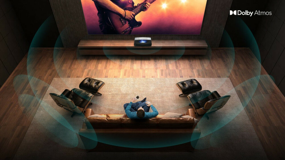 Laser TV HISENSE 120L5F - dolby