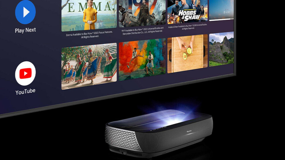 Laser TV HISENSE 100L9G - android tv