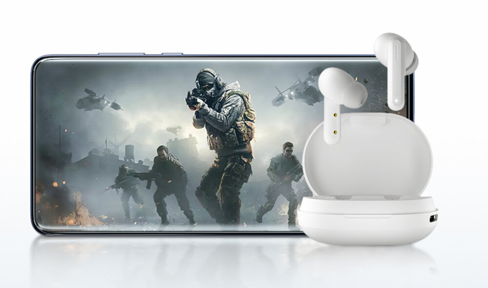 Słuchawki dokanałowe HAYLOU GT7 niski poziom opóźnienia