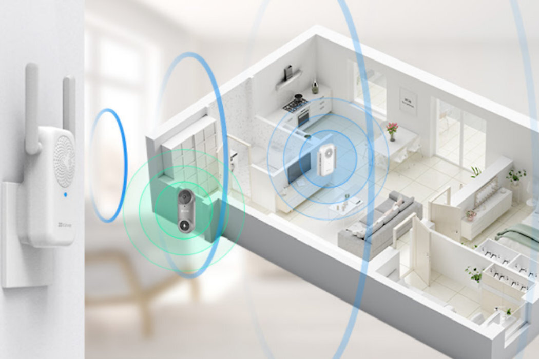 Dzwonek EZVIZ DB2 2K CS-DB2-A0-2C3WPB Wi-Fi bezpieczeńswto zabezpieczenie kamera dzwonek aplikacja wyposażenie