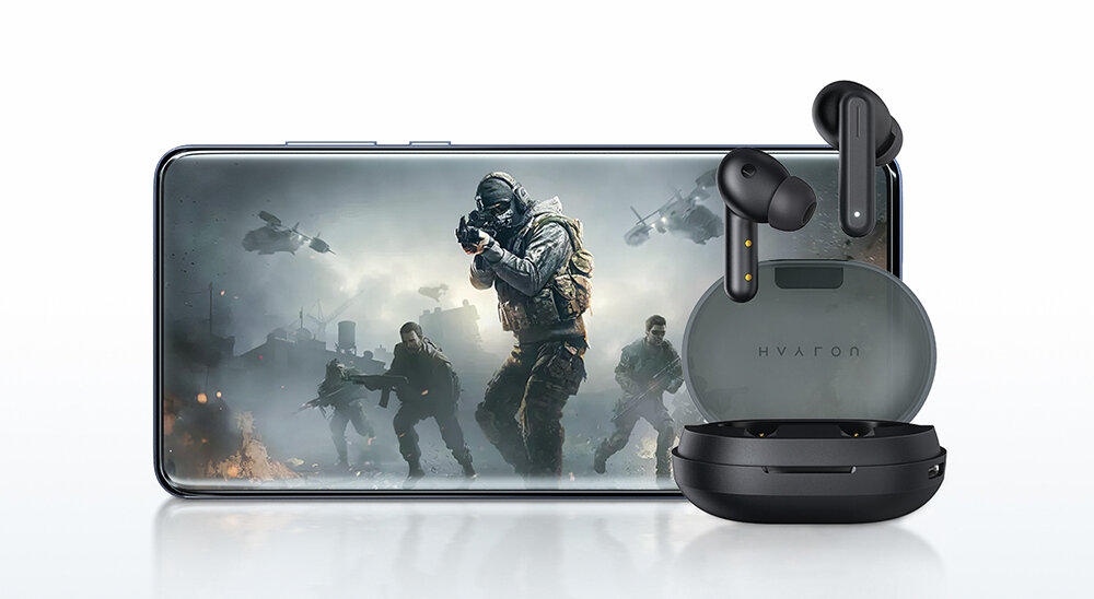 Słuchawki dokanałowe HAYLOU GT7 niski poziom opóźnienia