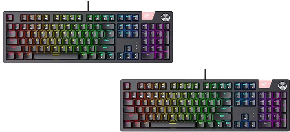 Klawiatura HAVIT KB862L - designerski wyglad