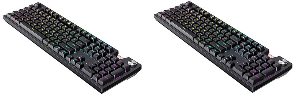 Klawiatura HAVIT KB862L - Przyciski multimedialne