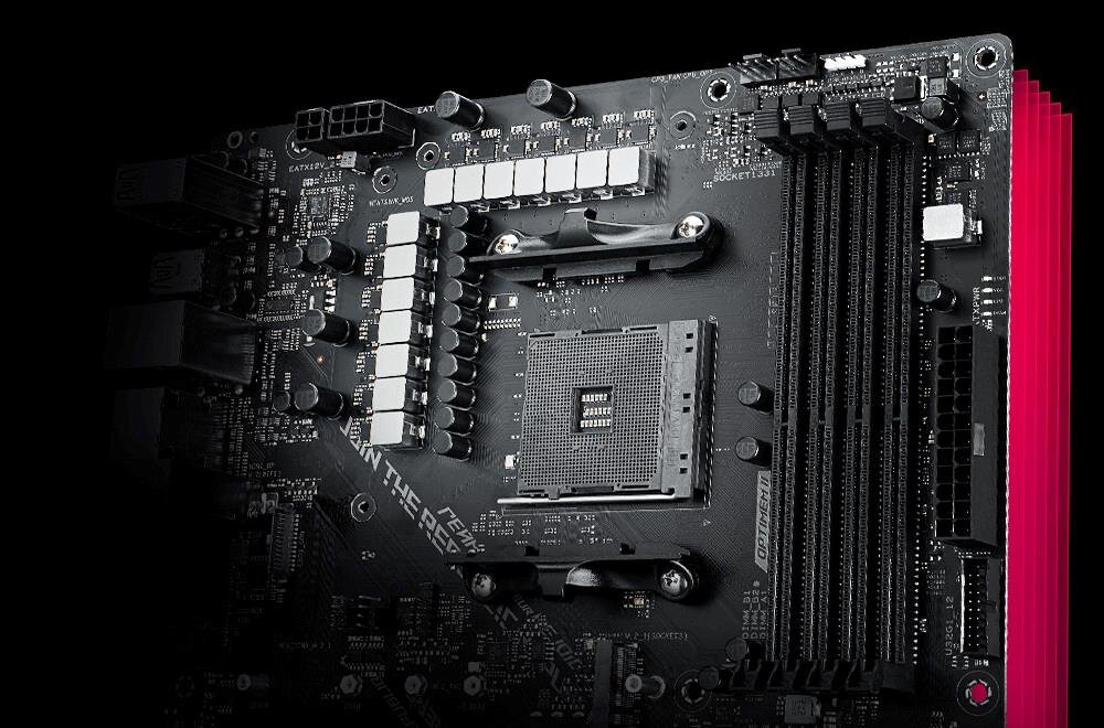 Płyta główna ASUS ROG Strix B550-F Gaming Wi-Fi II - 6-warstwowa płyta drukowana PCB