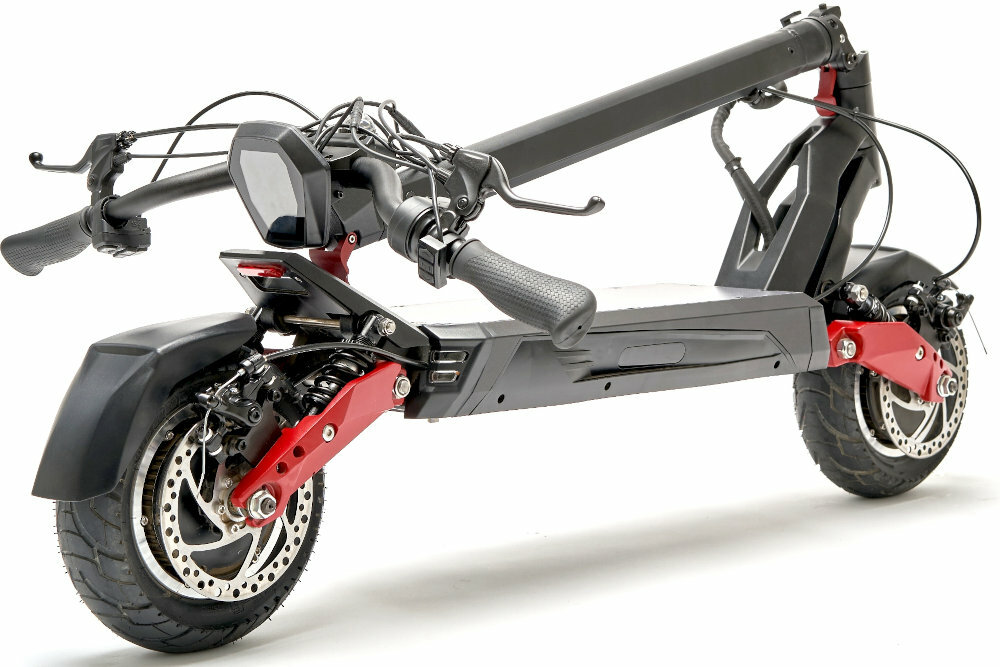 Hulajnoga elektryczna MOTUS Pro 10 Sport GT Czarny kola oswietlenie