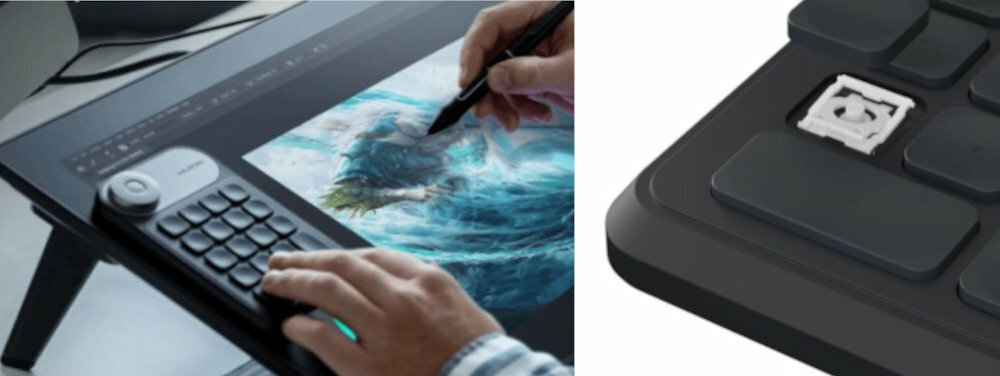 huion-Midi-Keydial-KD100-przyblizenie