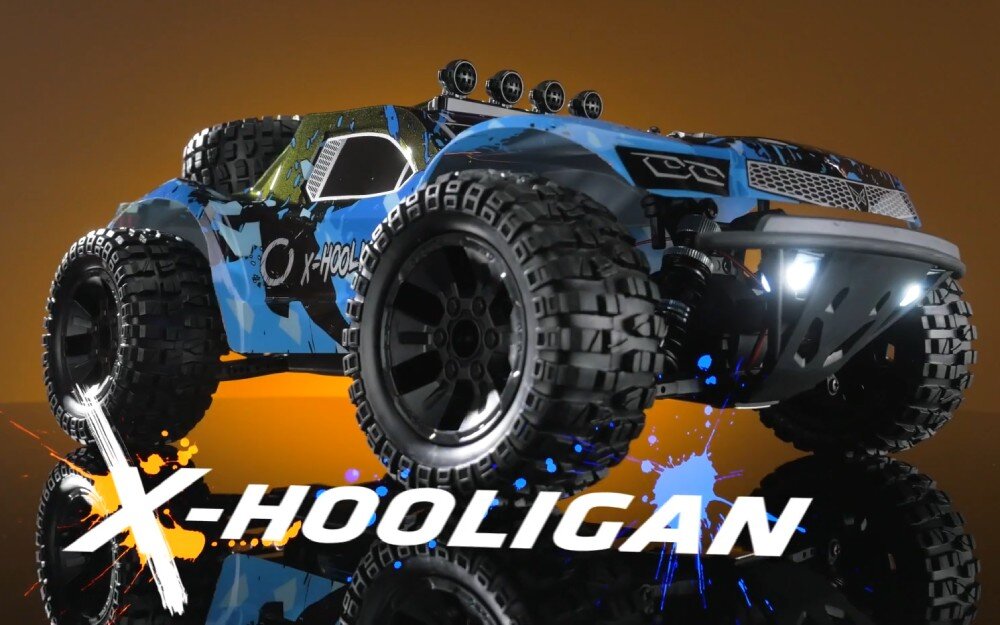 Samochód zdalnie sterowany OVERMAX X-Hooligan opis