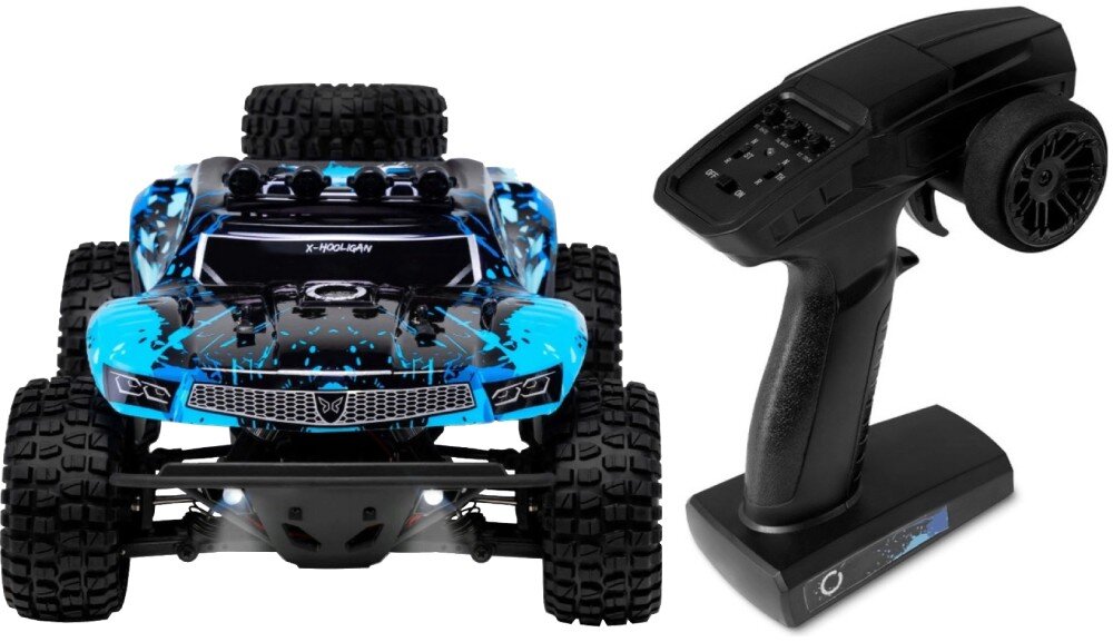 Samochód zdalnie sterowany OVERMAX X-Hooligan kontroler sterowanie oświetlenie LED