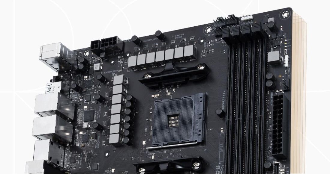 Płyta główna ASUS ProArt B550 Creator - sześciowarstwowa płytka drukowana