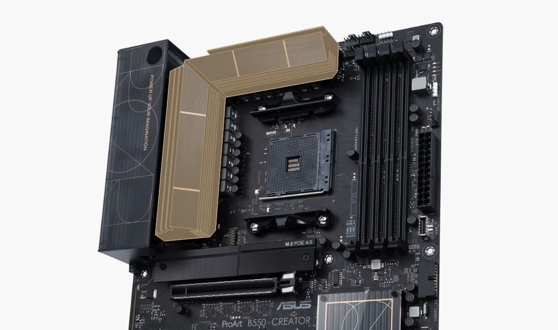 Płyta główna ASUS ProArt B550 Creator - Radiator VRM