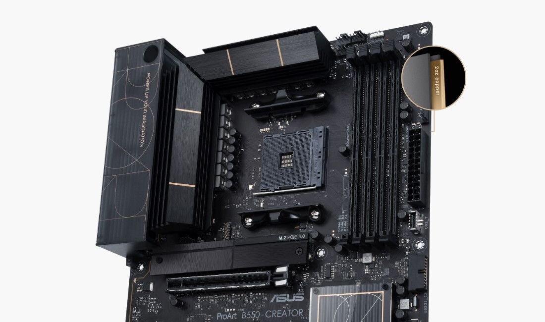 Płyta główna ASUS ProArt B550 Creator - Stack Cool 3+
