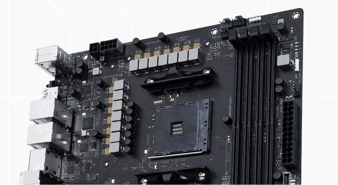 Płyta główna ASUS ProArt B550 Creator - Zgrupowane fazy zasilania 12+2 MOSFET 