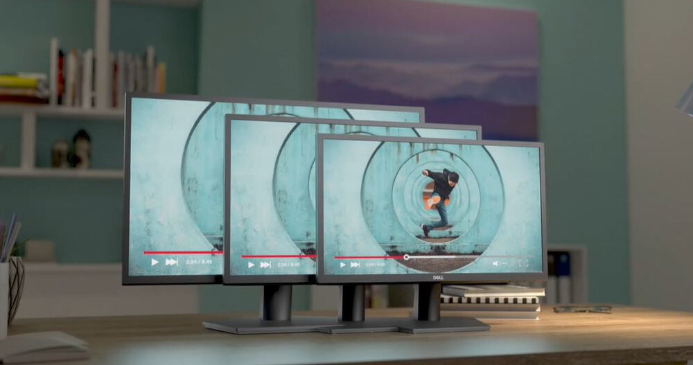 Monitor DELL SE2222H powernap oszczędne działanie