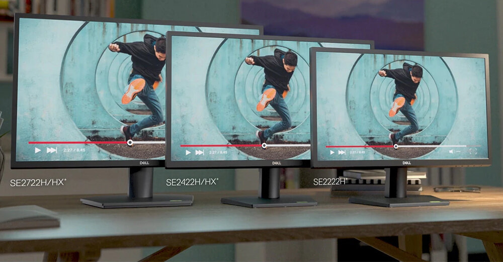 Monitor DELL SE2222H częstotliwość kolory matryca VA