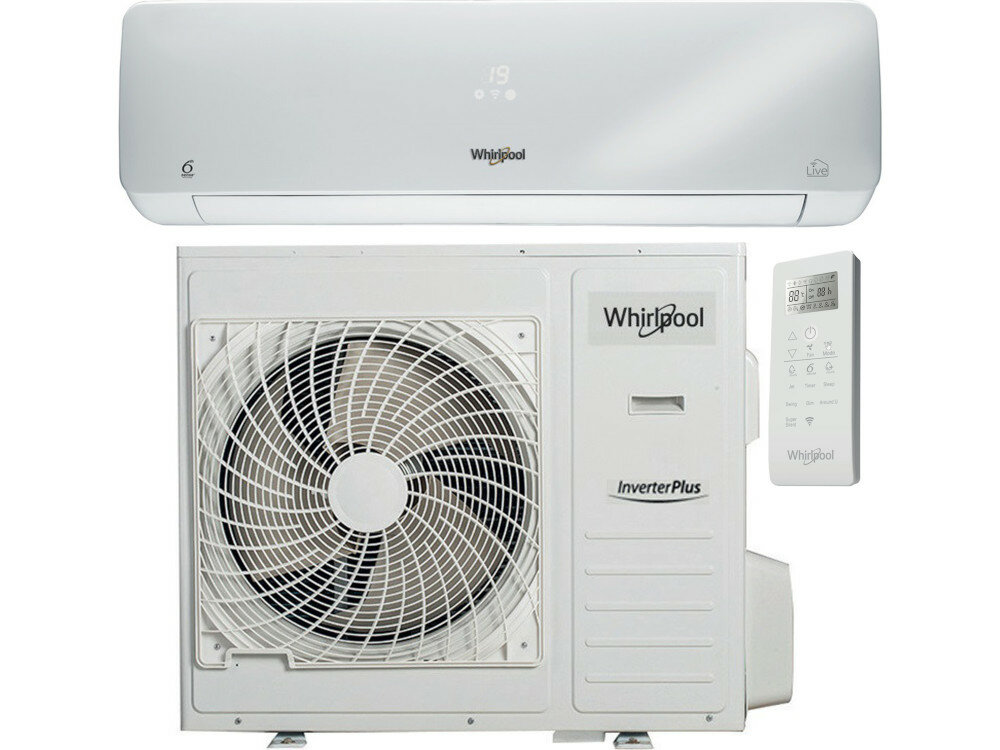 Klimatyzator WHIRLPOOL Split SPIW312A2WF wyglad moc