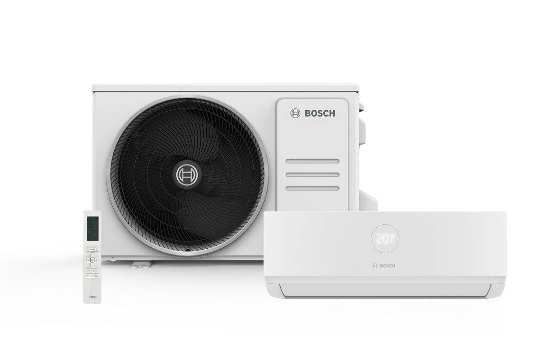 Klimatyzator BOSCH Climate CL3000I U W 26 E 26 E zestaw akcesoria komplet wyposazenie
