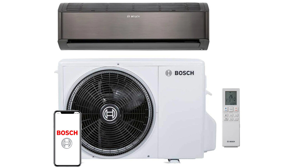 BOSCH Split CLC8001I-W 25 ET/CLC8001I 25E E z usluga montazu zestaw akcesoria komplet wyposazenie
