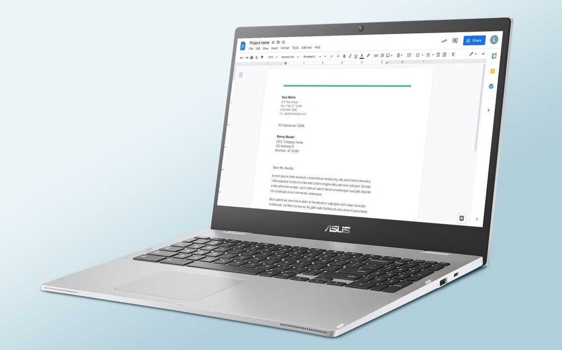 Laptop ASUS Chromebook CX1 - Intel 