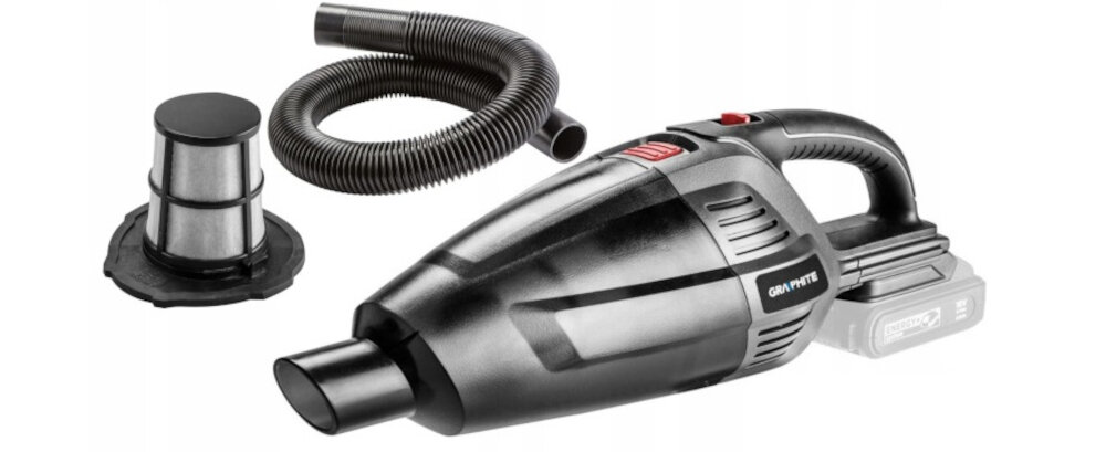 Odkurzacz reczny GRAPHITE 2w1 58G097 E+ Optymalny czas pracy