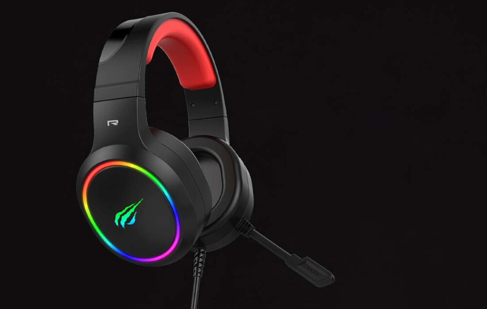 Słuchawki HAVIT H662D komunikacja mikrofon wielokierunkowy