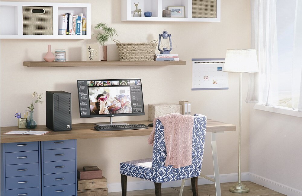 Komputer HP Desktop M01-F1359nw R5-4600G 16GB SSD 512GB Radeon RX550 Windows 10 Home Dużo i szybko