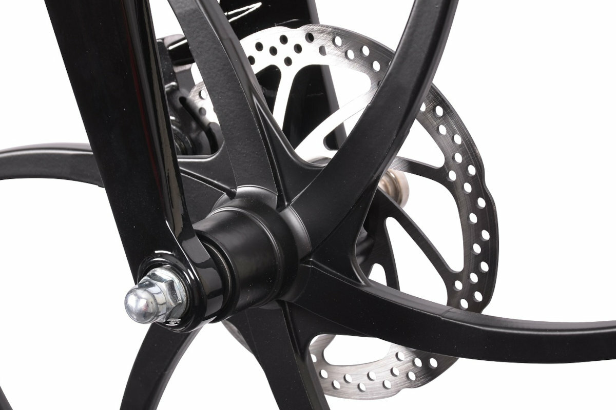 Rower elektryczny DUCATI MG-20 U14 20 Czarno-zolty hamulce tarczowe mechaniczne