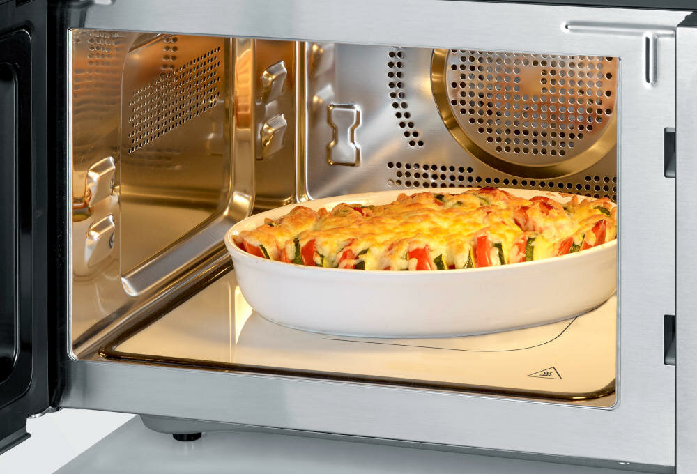 SEVERIN-MW-7758 brak talerz obrotowy powłoka ceramiczna przygotowywanie potrawy rezultaty gotowanie