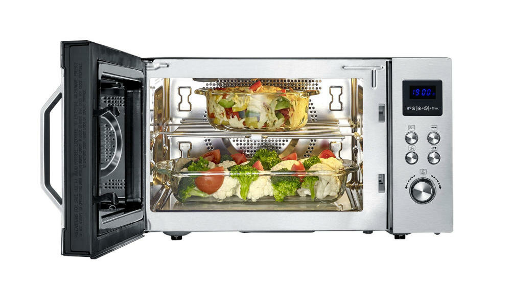 SEVERIN-MW-7758 wsuwany ruszt rozmrażanie gotowanie poziomy oszczędność czas