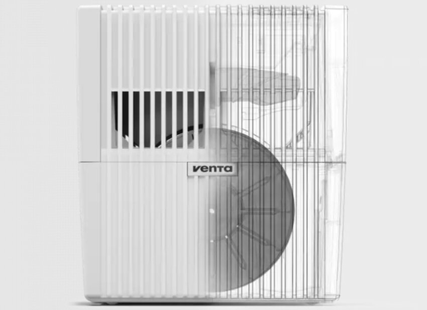 Nawilzacz VENTA Original Airwasher LW25 Czarny wydajnosc 211 mililtrow na godzine sterowanie elektroniczne