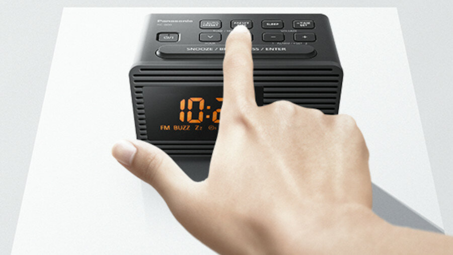 Radiobudzik PANASONIC RC-800 - fm