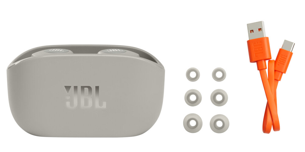 Słuchawki dokanałowe JBL Wave 100TWS zestaw