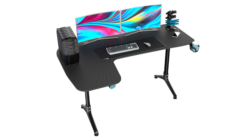 Biurko PRO-GAMER D-7000 Czarny