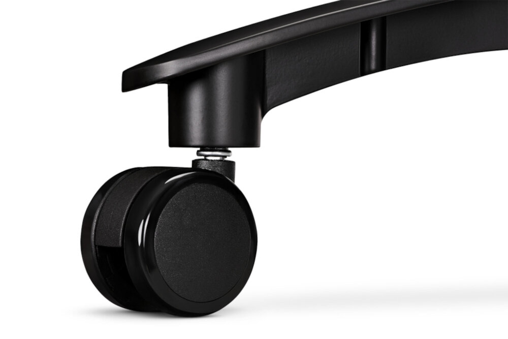 Fotel YUMISU-2053 czarny tkanina kolko silownik