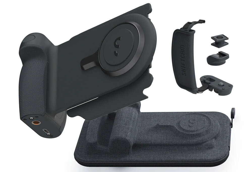 Uchwyt selfie SHIFTCAM ProGrip Starter Kit 3200mAh MagSafe uchwyt selfie technologia magsafe stabilność powerbank mocowanie wykoananie funkcjonalność dokująca stacja