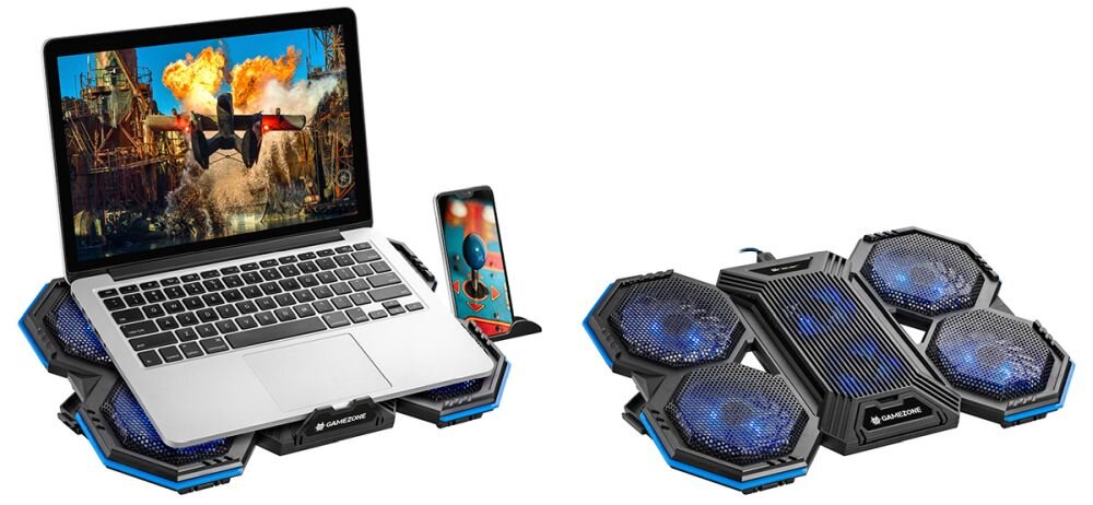 Podstawka chłodząca TRACER Gamezone Transform   laptop granie chłodzenie 
