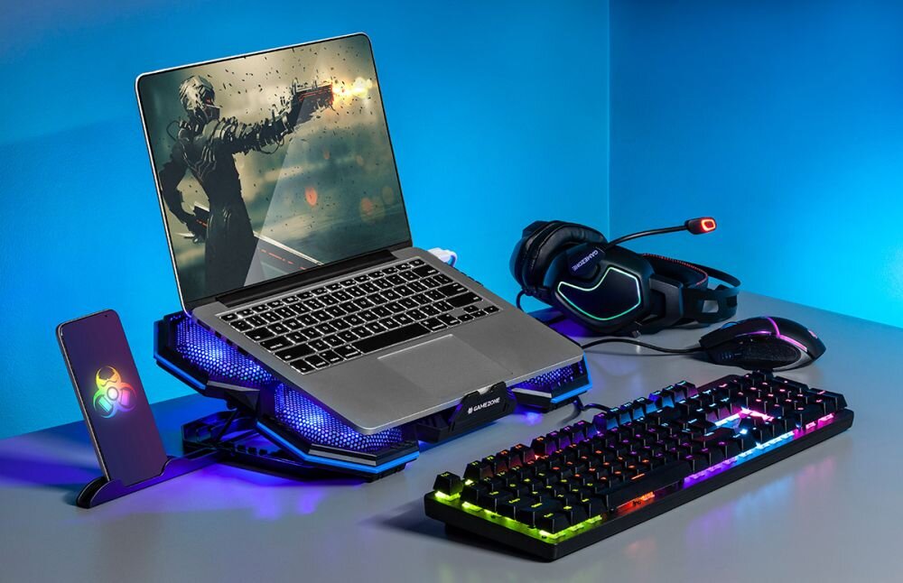 Podstawka chłodząca TRACER Gamezone Transform   laptop granie chłodzenie 