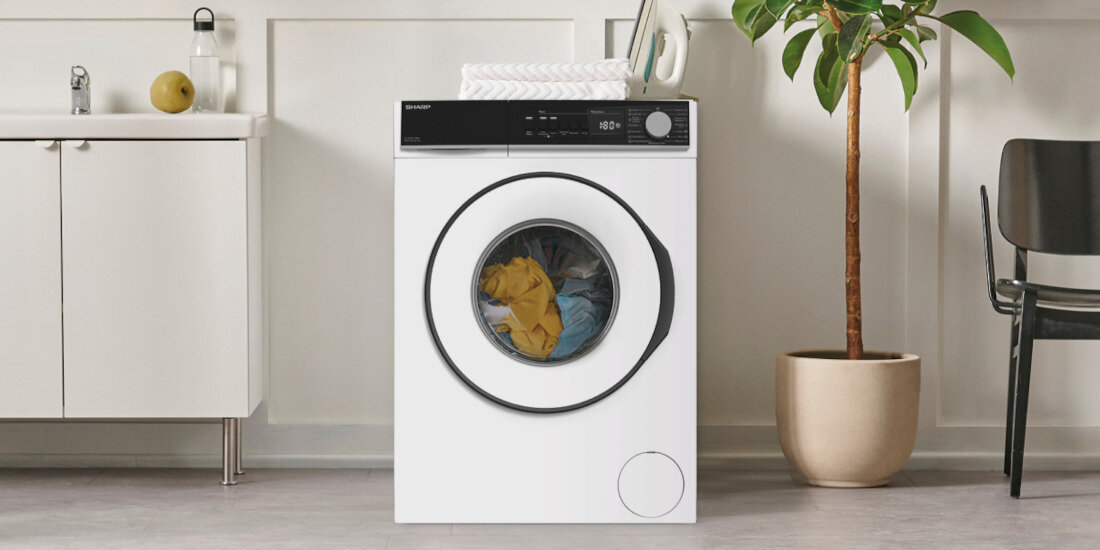 Pralka SHARP ES-NFB912BWB-PL Foam Protect Unbalanced Control System system Overflow Protect