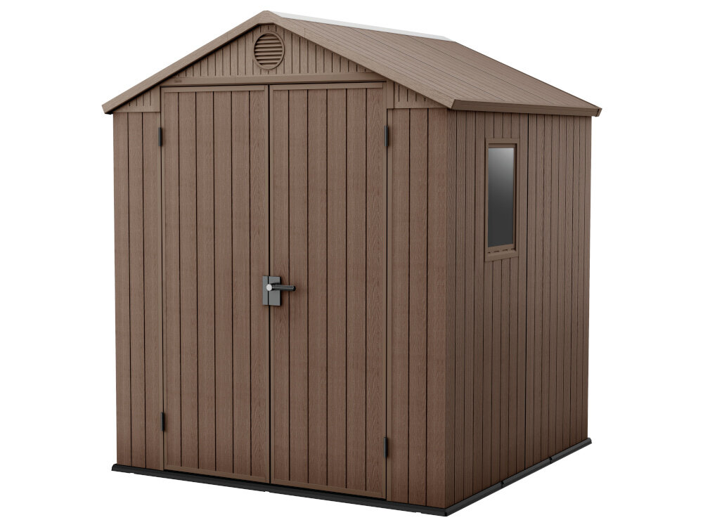 KETER domek panele ścienne wytrzymałość stabilność sufit poruszanie osoba dorosła