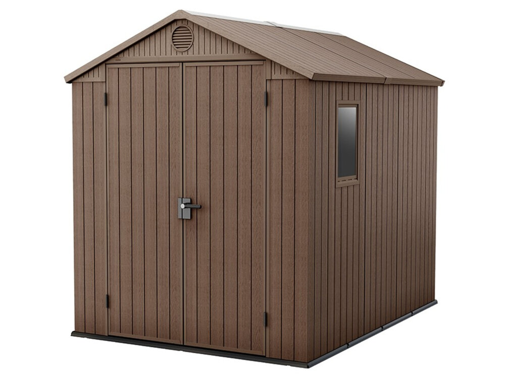 KETER darwin domek narzędzia artykuły ogrodowe schowek przechowywanie łatwy montaż