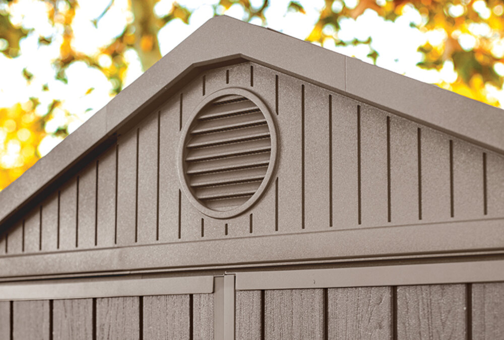 KETER wentylacja ściana cyrkulacja powietrze domek