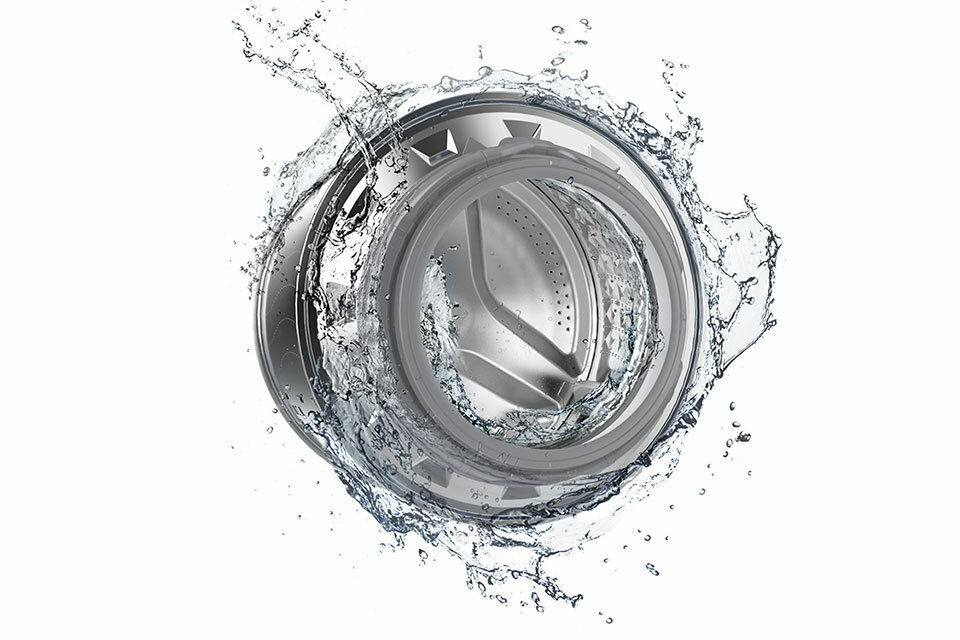 Program Czyszczenie bębna nie wymaga ręcznego mycia wnętrza pralki