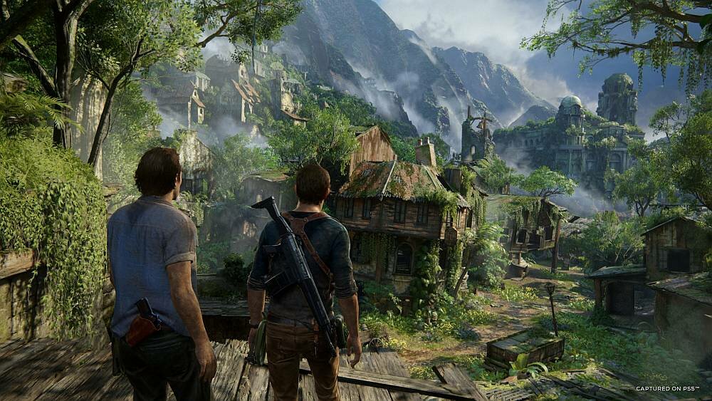 Uncharted: Kolekcja Dziedzictwo Złodziei Gra PS5 fabuła rozgrywka postacie mapa lokacje grafika