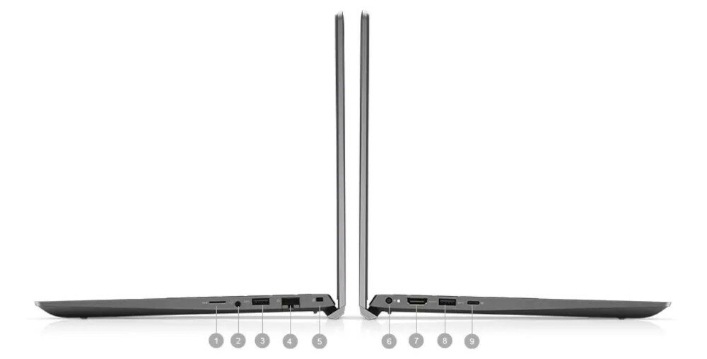 Laptop DELL Vostro 5402 14 i5-1135G7 16GB SSD 512GB Windows 10 Professional porty