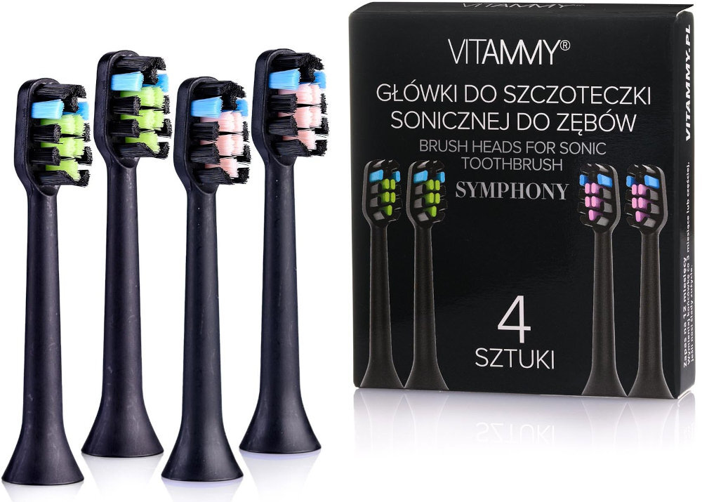Końcówka szczoteczki VITAMMY Symphony Różowy (4 szt.) elementy