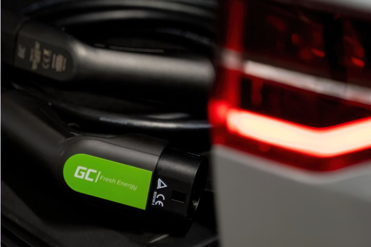 Kabel GREEN CELL GC EV20 gniazdo Typ 2 - wtyk Typ 2 zgodnosc z norma zywotnosc