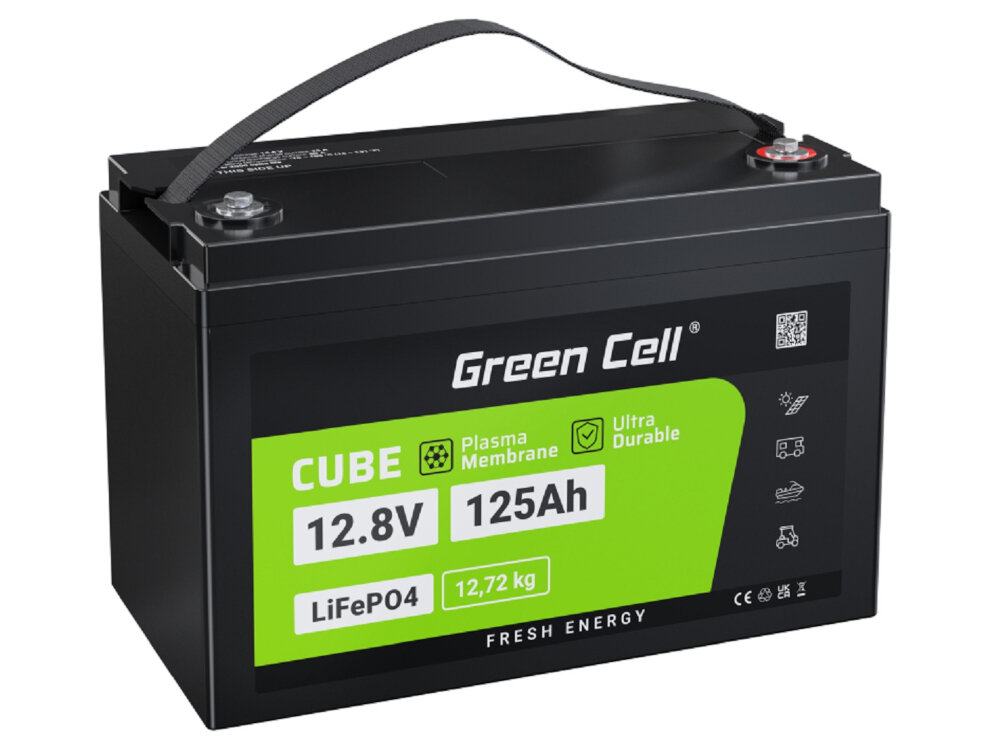 Akumulator GREEN CELL CAV13 125Ah 12.8V