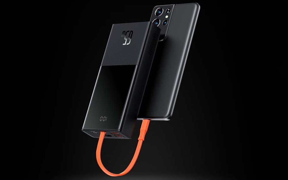 Powerbank BASEUS Elf 20000mAh 65W Urządzenia moc ładowanie wymiary bateria pojemność bezpieczeństwo lekkość wygoda