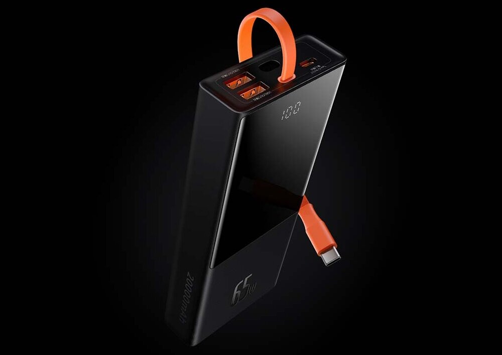 Powerbank BASEUS Elf 20000mAh 65W Urządzenia moc ładowanie wymiary bateria pojemność bezpieczeństwo lekkość wygoda
