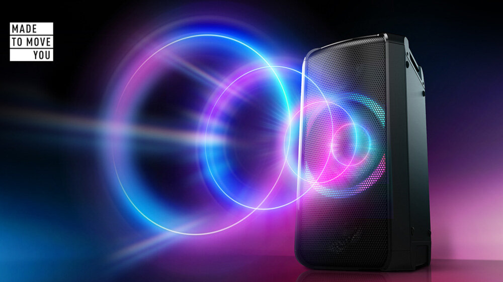 Power audio PANASONIC SC-TMAX5EG-G - efekty świetlne
