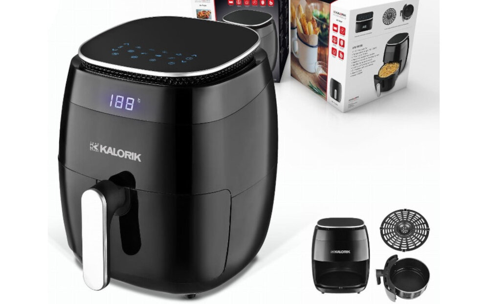 Frytkownica beztluszczowa KALORIK FTL 1008 Air Fryer bezpieczenstwo chlodna obudowa uchwyt antyposlizgowe nozki